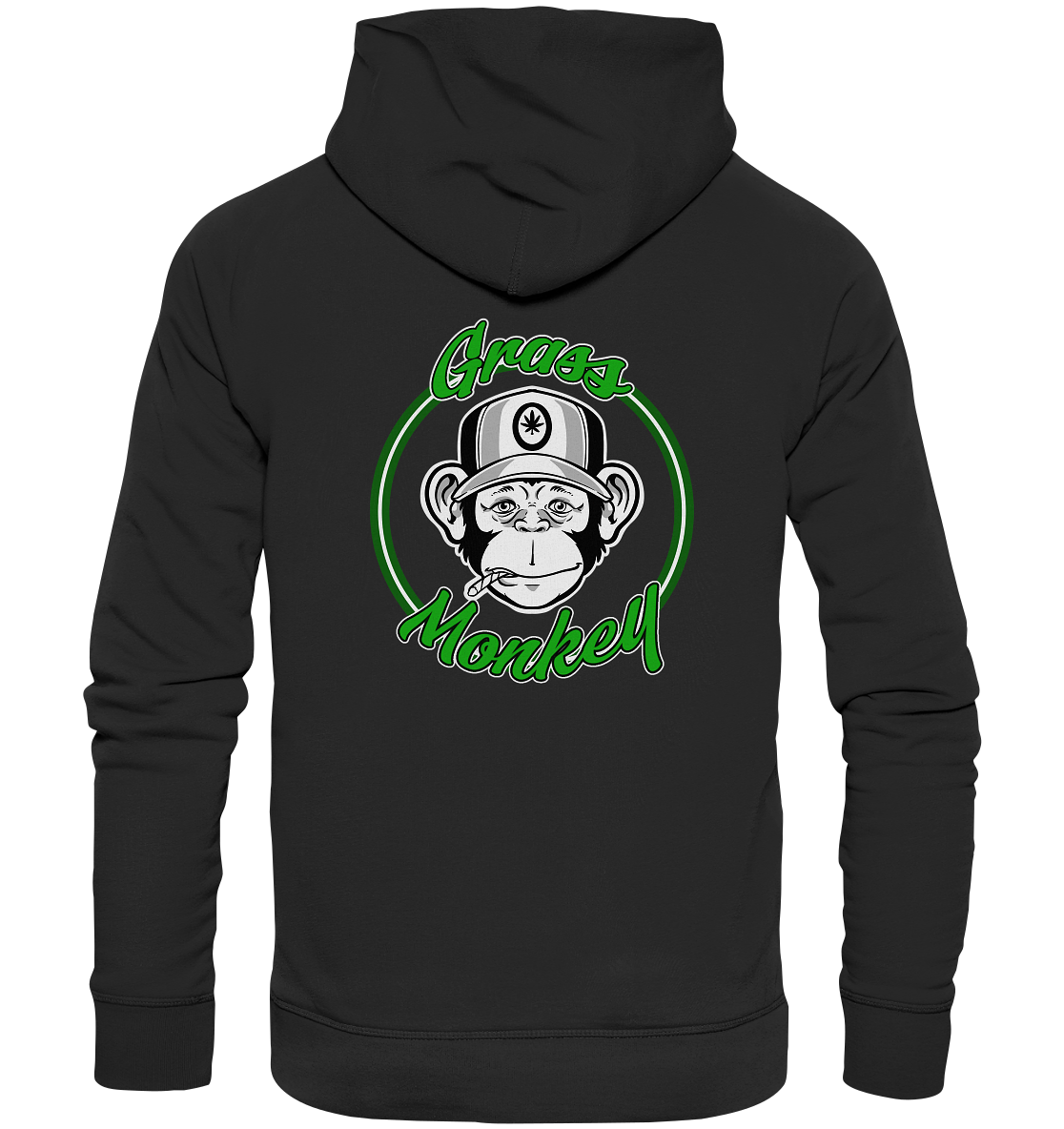 Grass Monkey Organic Hoodie - Organic Hoodie