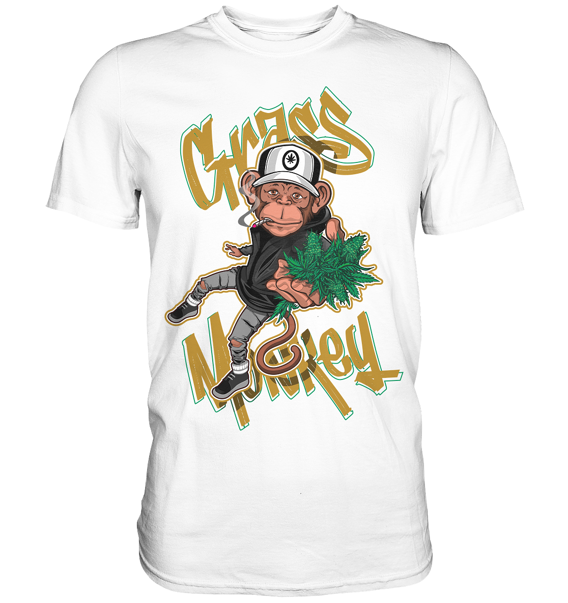 Grass Monkey Classic Front Print - Classic Shirt