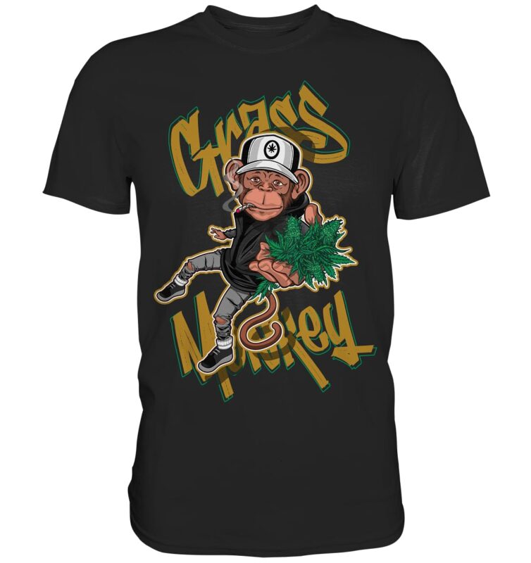 Grass Monkey - Classic Front Print - Classic Shirt